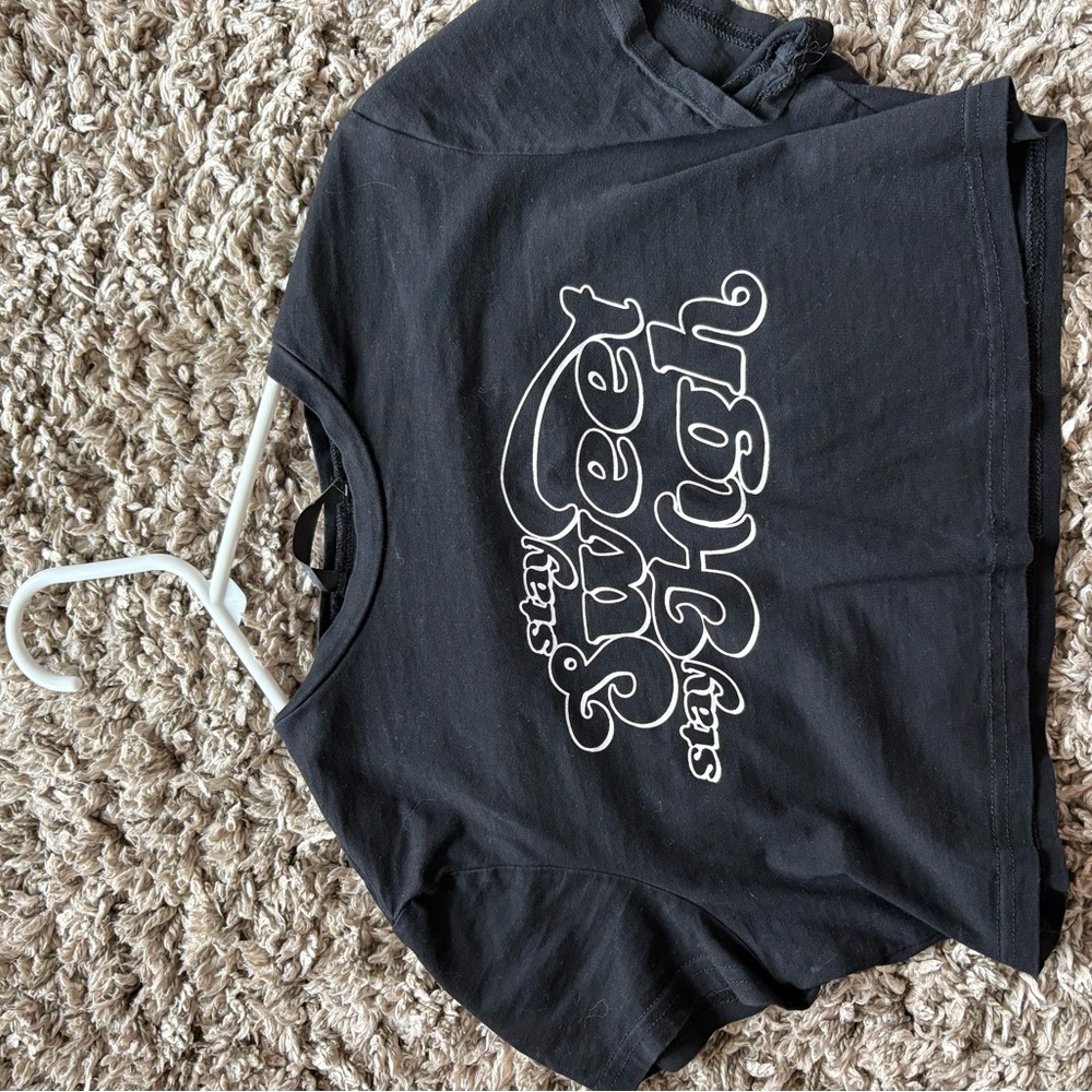 Black Graphic Tee